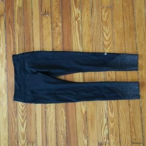 7/8 Black Lululemon Leggings